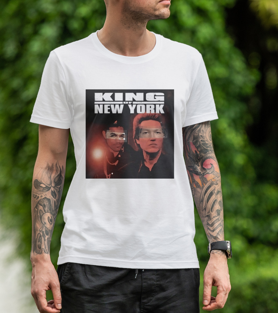 King Of New York Knicks Retro Movie T-Shirt