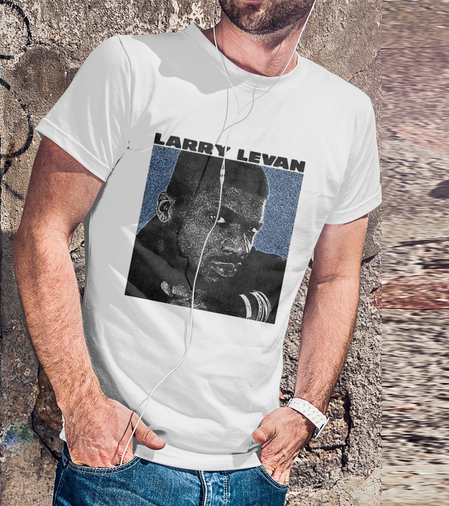 Larry Levan Paradise Garage Iconic DJ T-Shirt