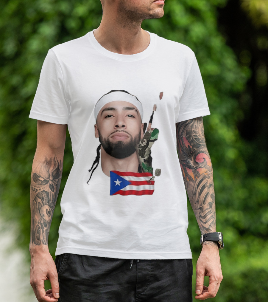 Francisco Lindor New York Mets Puerto Rico Flag Baseball Player T-Shirt