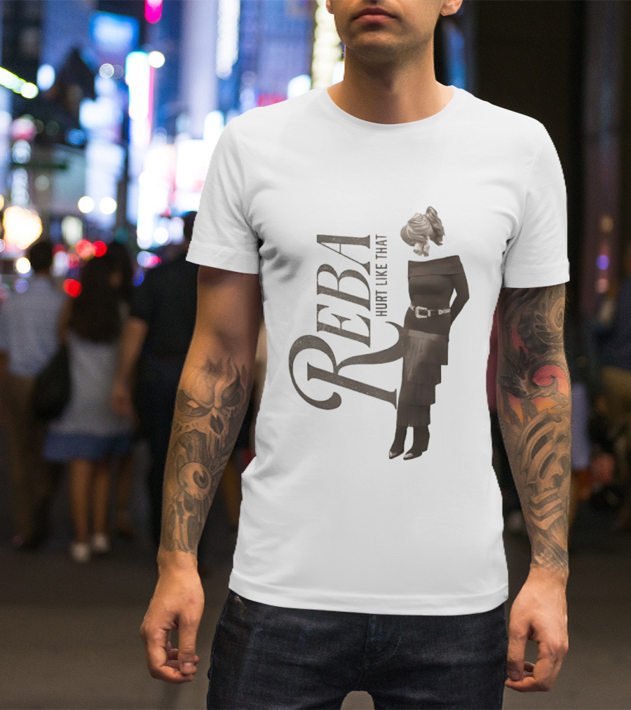 Reba McEntire Hurt Like That Fringe Dress Ensemble T-Shirt