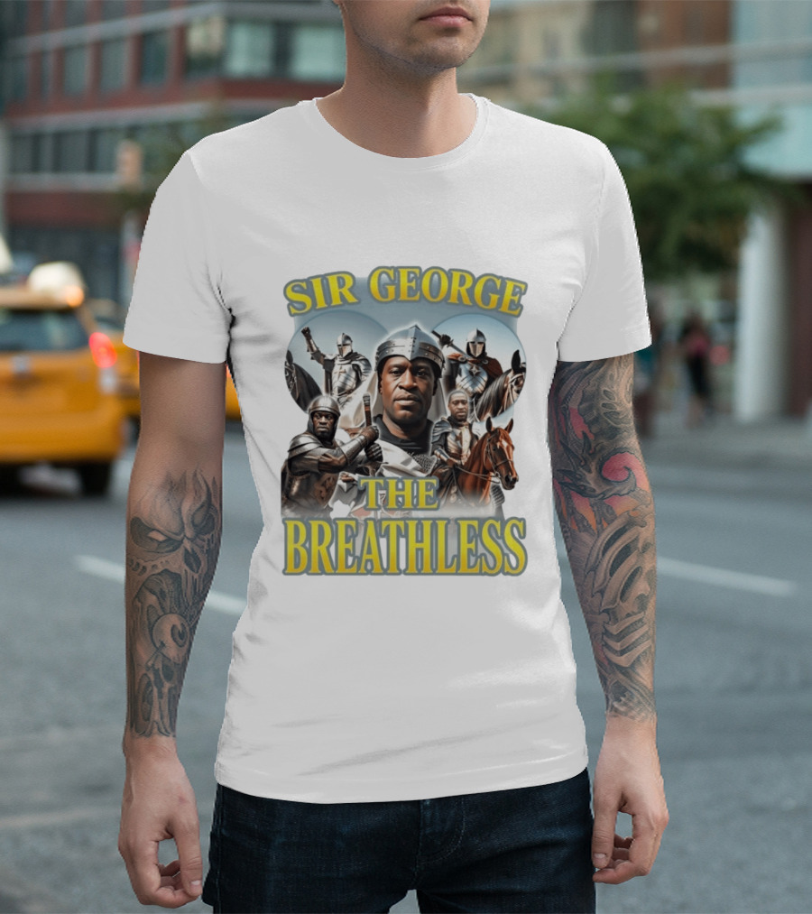 Sir George The Breathless Medieval Knight T-Shirt