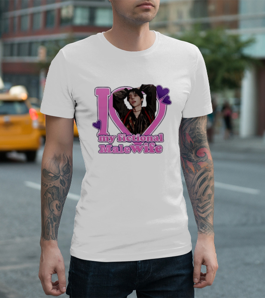 ENHYPEN Sunoo I Love My Fictional Malewife Fan T-Shirt