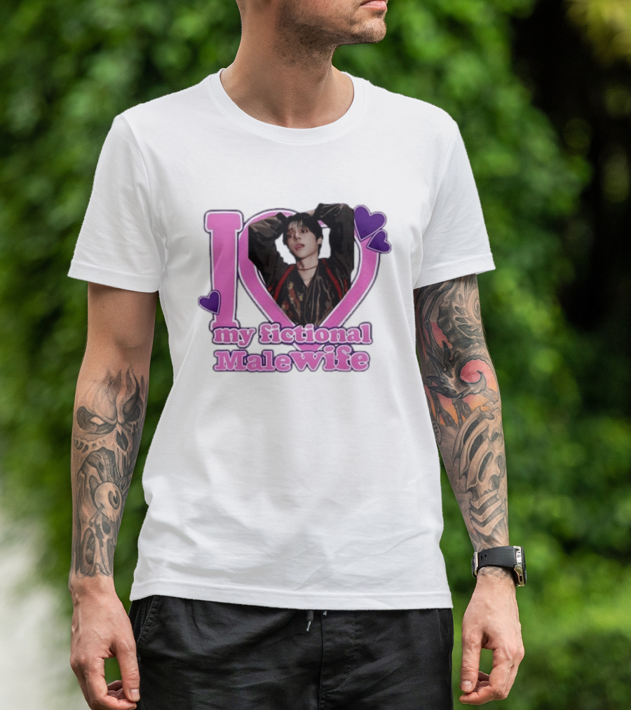ENHYPEN Sunoo I Love My Fictional Malewife Fan T-Shirt