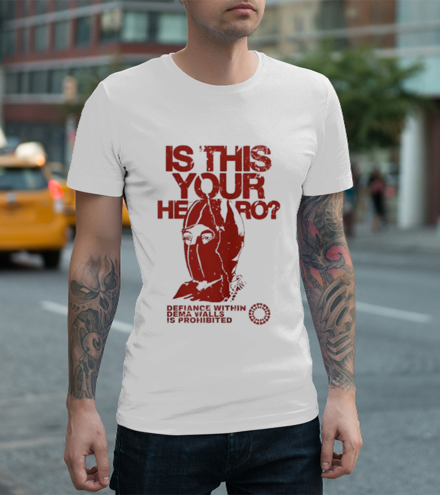 Defiance Within Dema Walls Twenty One Pilots Is This Your Hero Clancy T-Shirt
