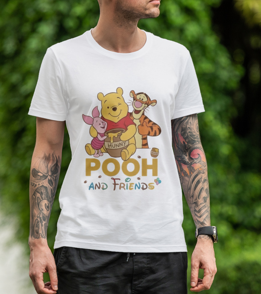 Pooh Hunny And Friends Piglet Tigger T-Shirt