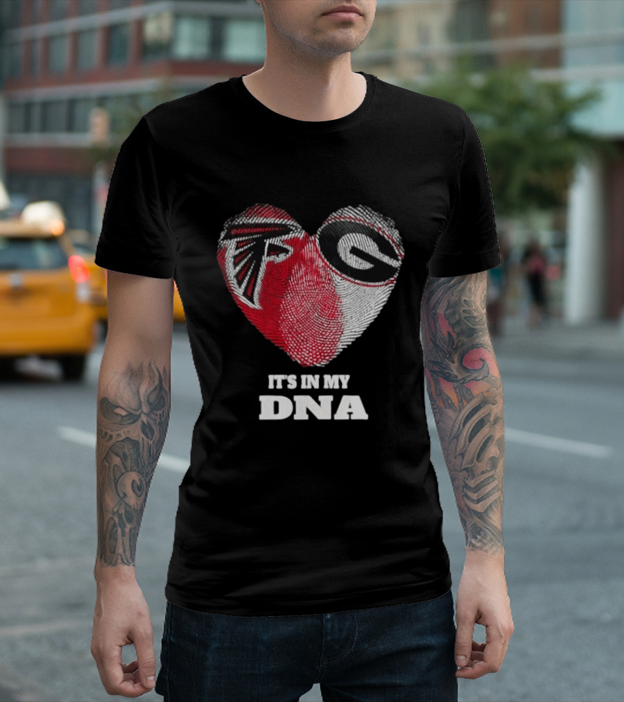 Atlanta Falcons Georgia Bulldogs It's In My DNA T-Shirt
