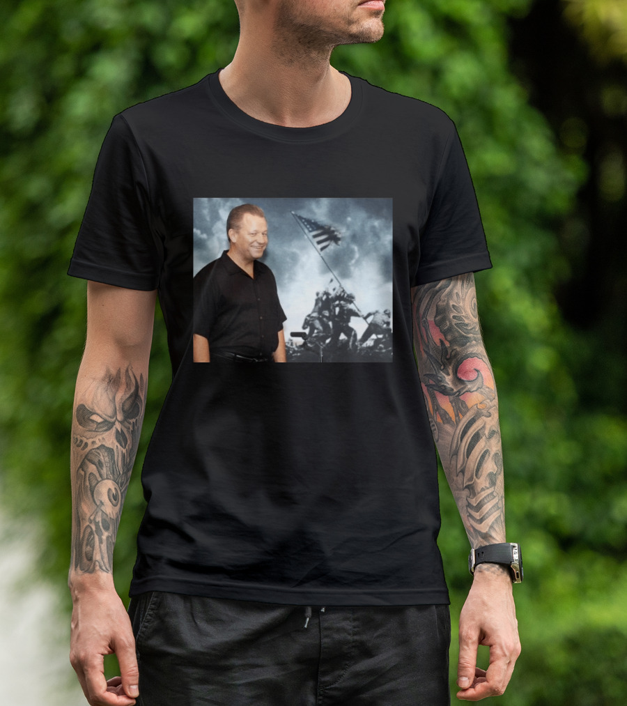 James Bradley Flags Of Our Fathers Iconic Image T-Shirt