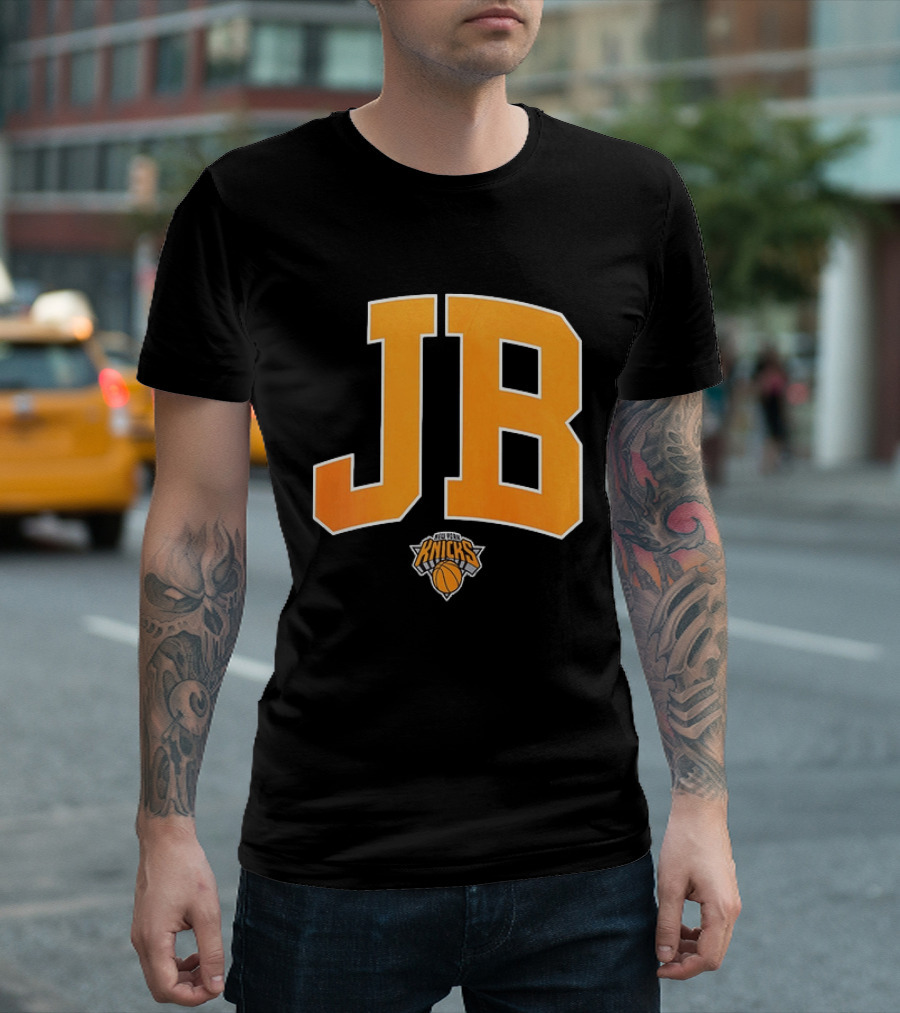 JB Jalen Brunson New York Knicks NBA 2026 Player Name T-Shirt