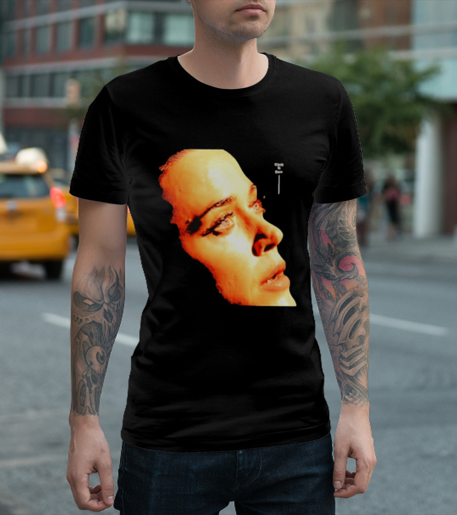Katy Perry It Burn Music Artist Singer Celebrity Fiery Face T-Shirt
