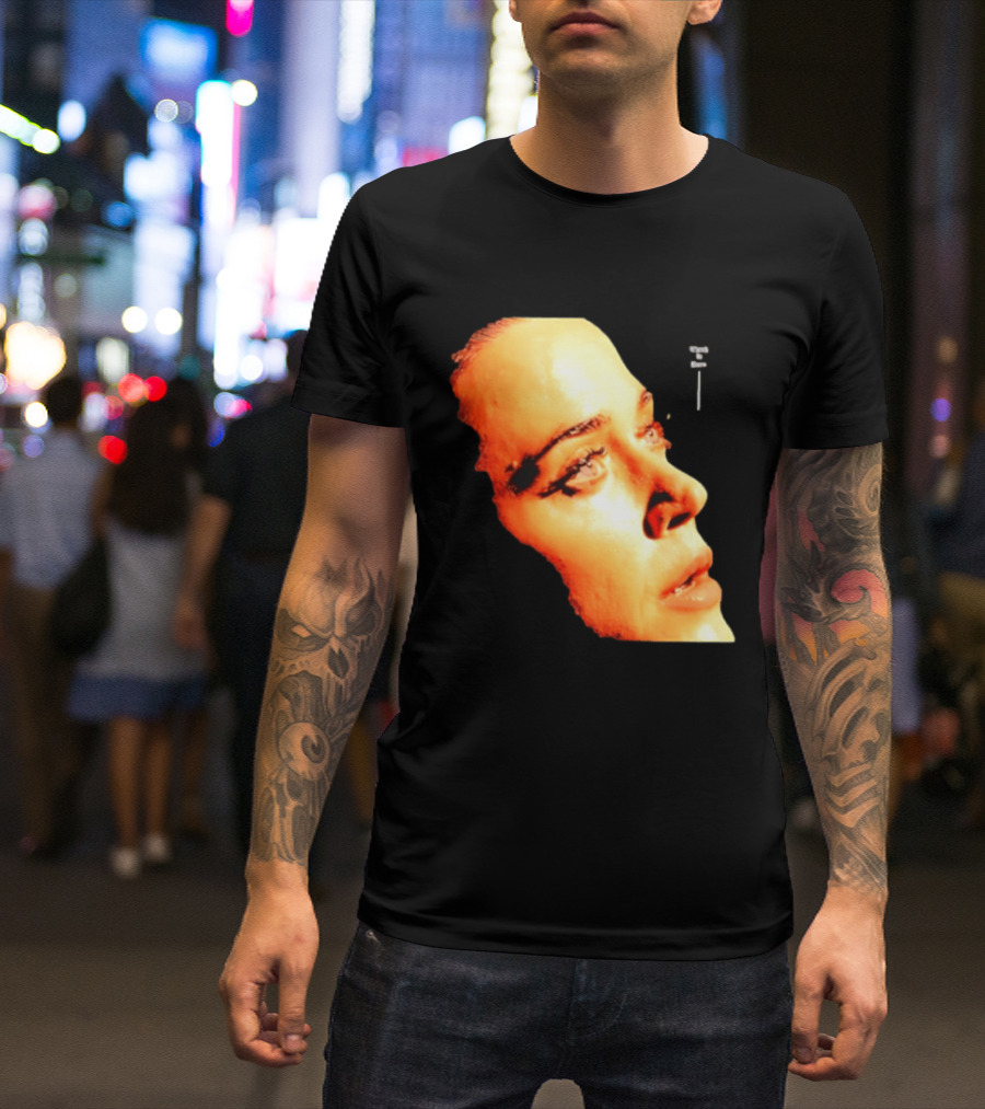 Katy Perry It Burn Music Artist Singer Celebrity Fiery Face T-Shirt