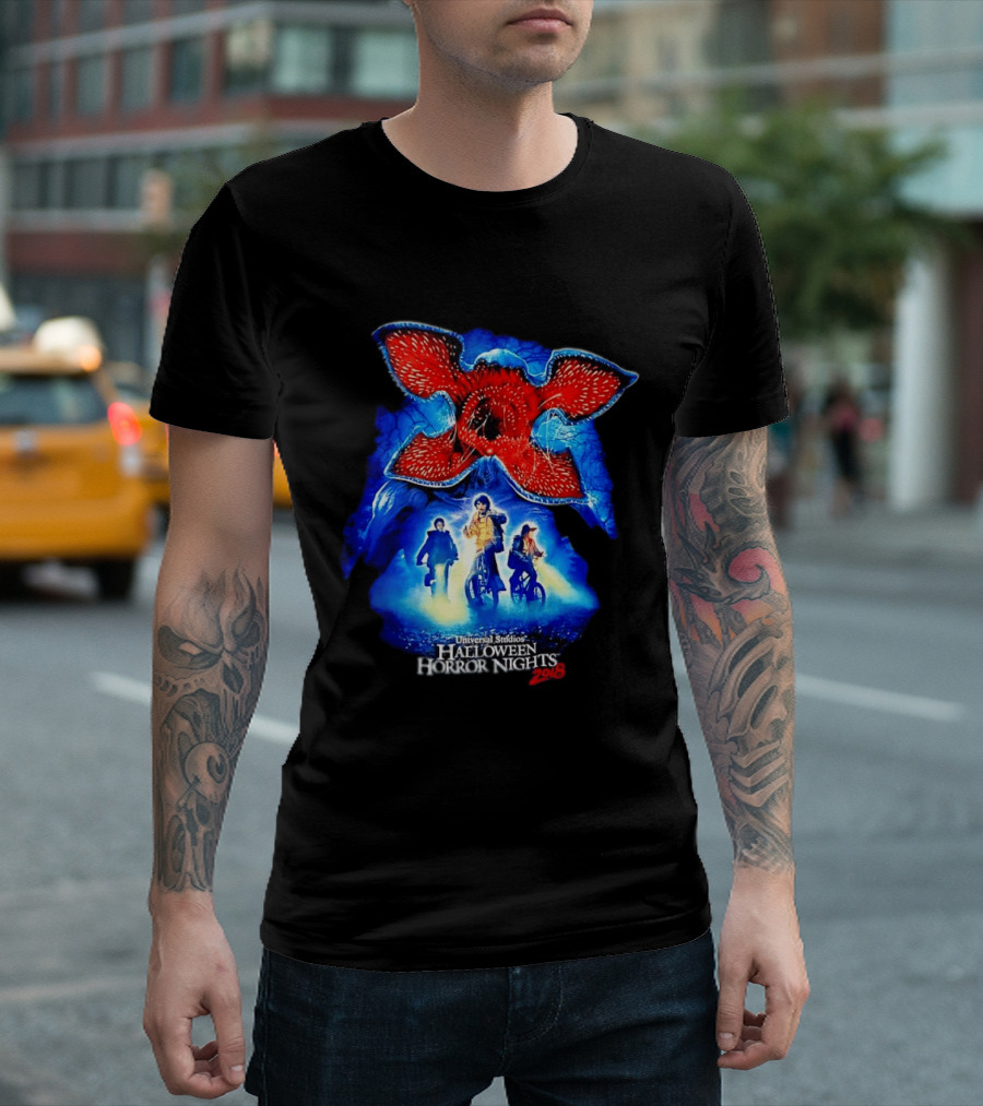 Demogorgon Stranger Things Universal Studios Halloween Horror Nights 2018 T-Shirt