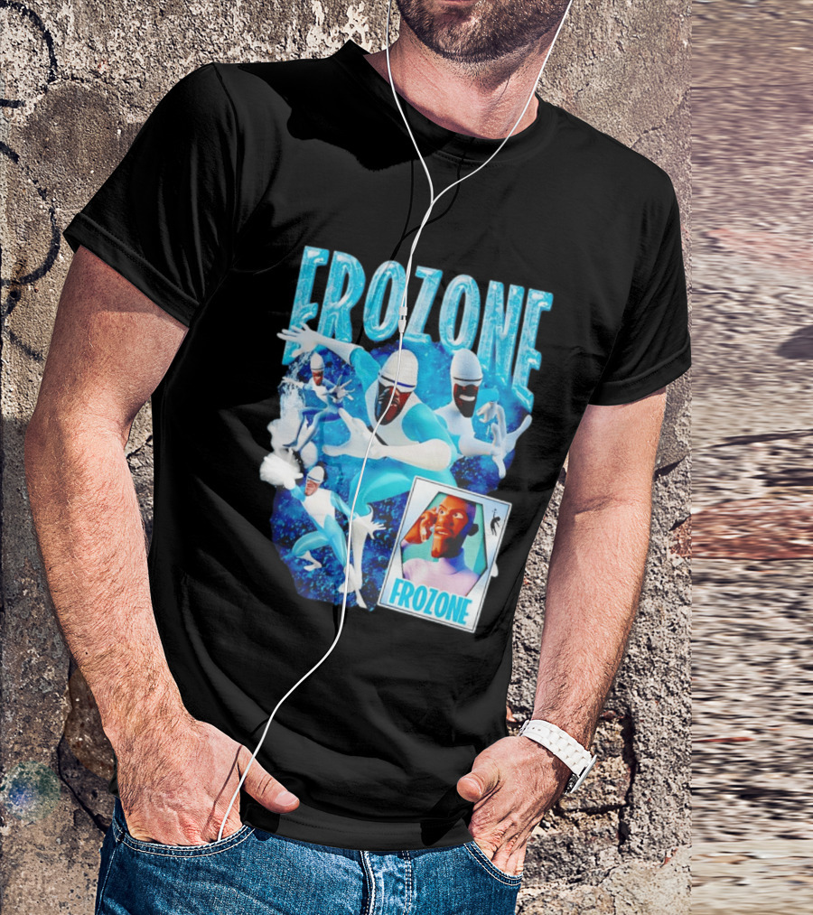 Frozone The Incredibles Disney Movie T-Shirt