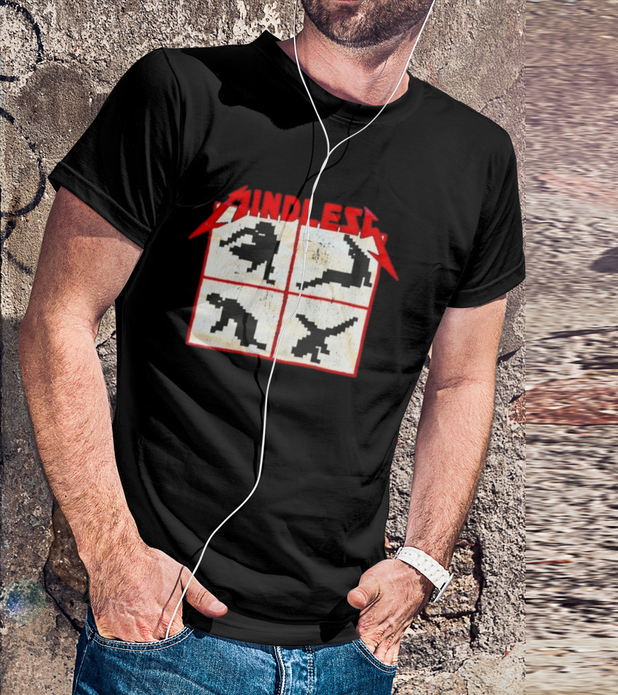 Mindless Self Indulgence Pixel Figures Band T-Shirt