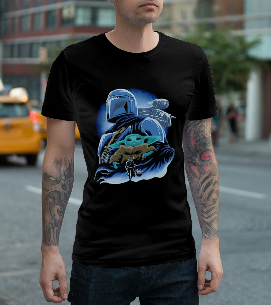 The Mandalorian And Grogu Star Wars Iconic Duo Adventure T-Shirt
