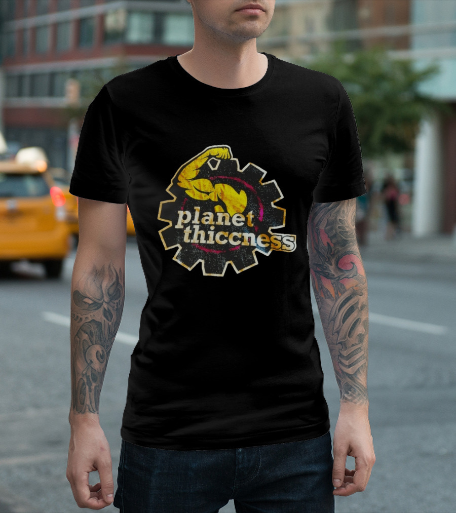 Planet Thiccness Muscle Flex Gear T-Shirt
