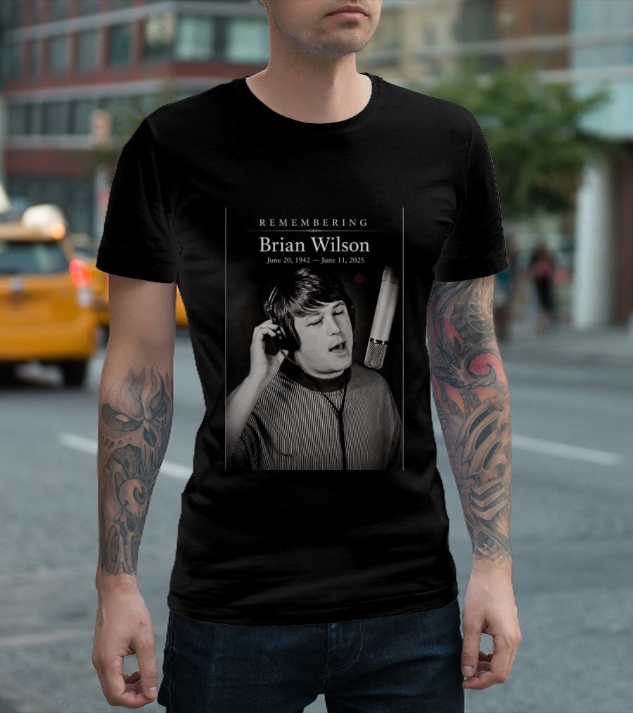 Remembering Brian Wilson June 20 1942 June 11 2025 T-Shirt