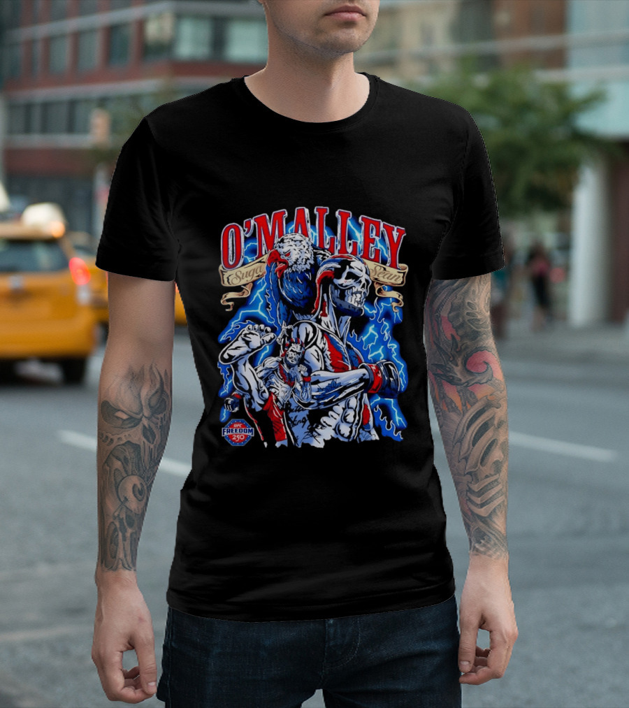 Sean O Malley Suga UFC 250 Freedom Eagle Lightning Fighting T-Shirt