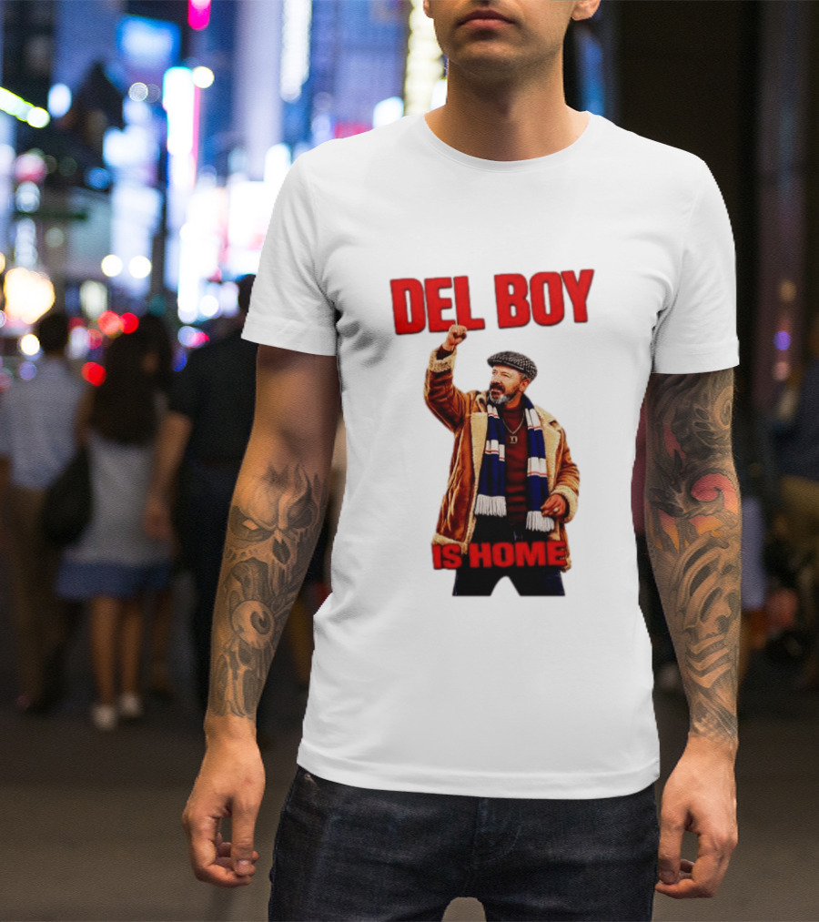 Del Boy Only Fools And Horses Is Home Vintage Look T-Shirt