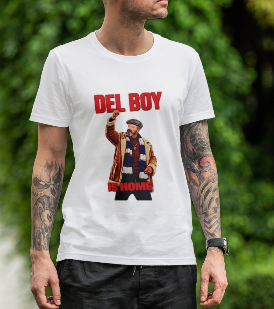 Del Boy Only Fools And Horses Is Home Vintage Look T-Shirt