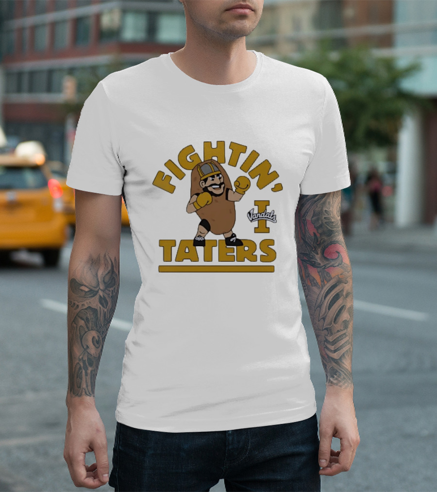 Fightin' Taters Vandals Boxing T-Shirt