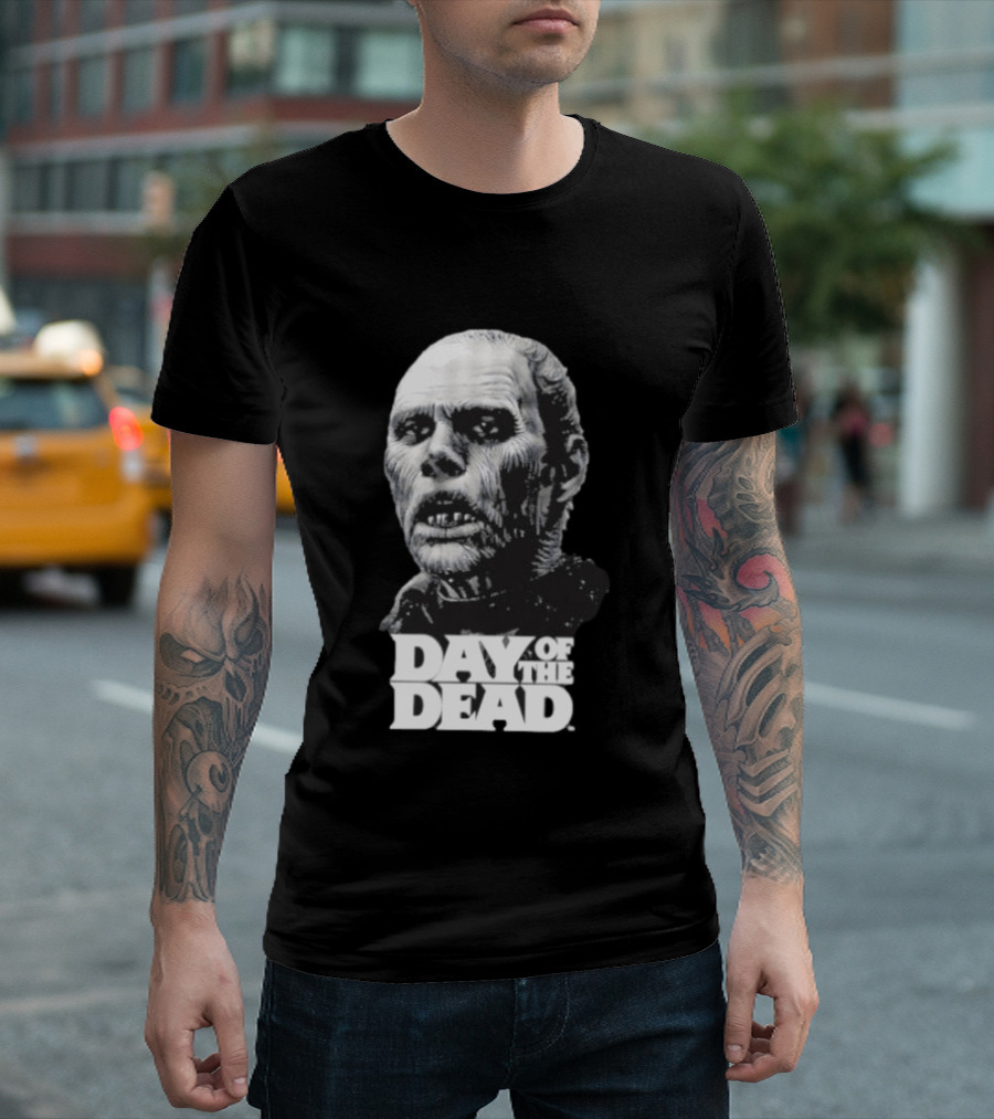 Bub Zombie Day Of The Dead Horror Movie Merchandise T-Shirt