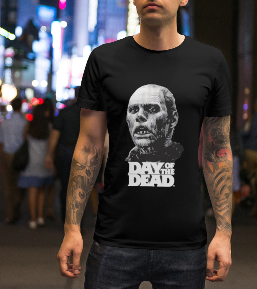 Bub Zombie Day Of The Dead Horror Movie Merchandise T-Shirt