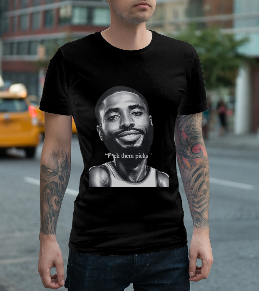 Los Angeles Lakers LeBron James Fck Them Picks T-Shirt