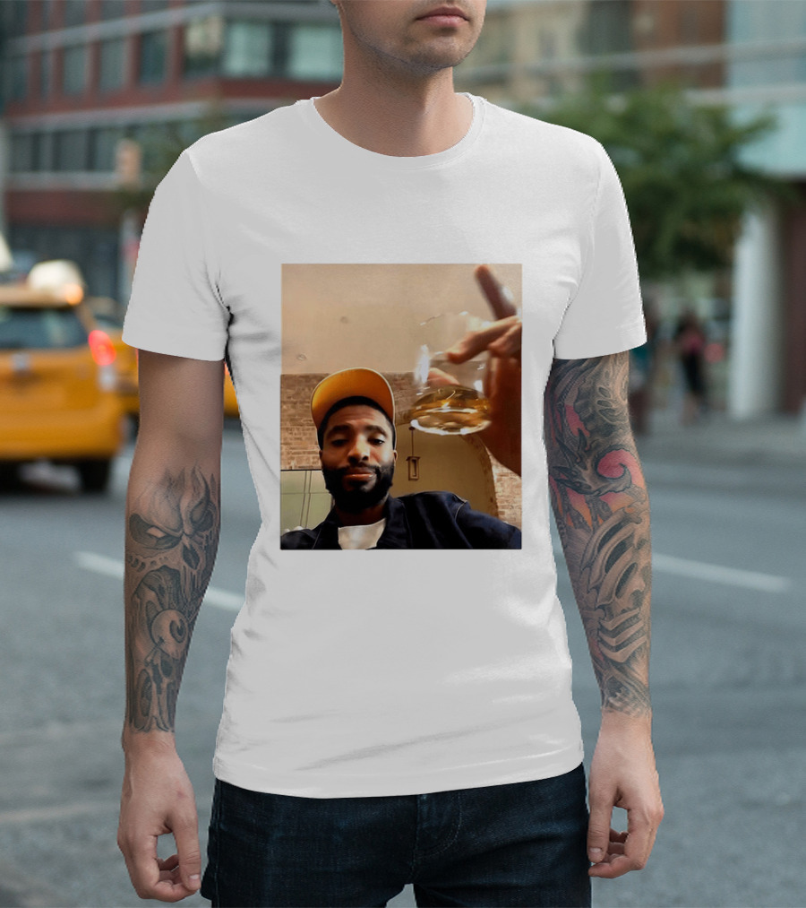 Mikal Bridges New York Knicks Live Stream Hat And Cheers Moment T-Shirt