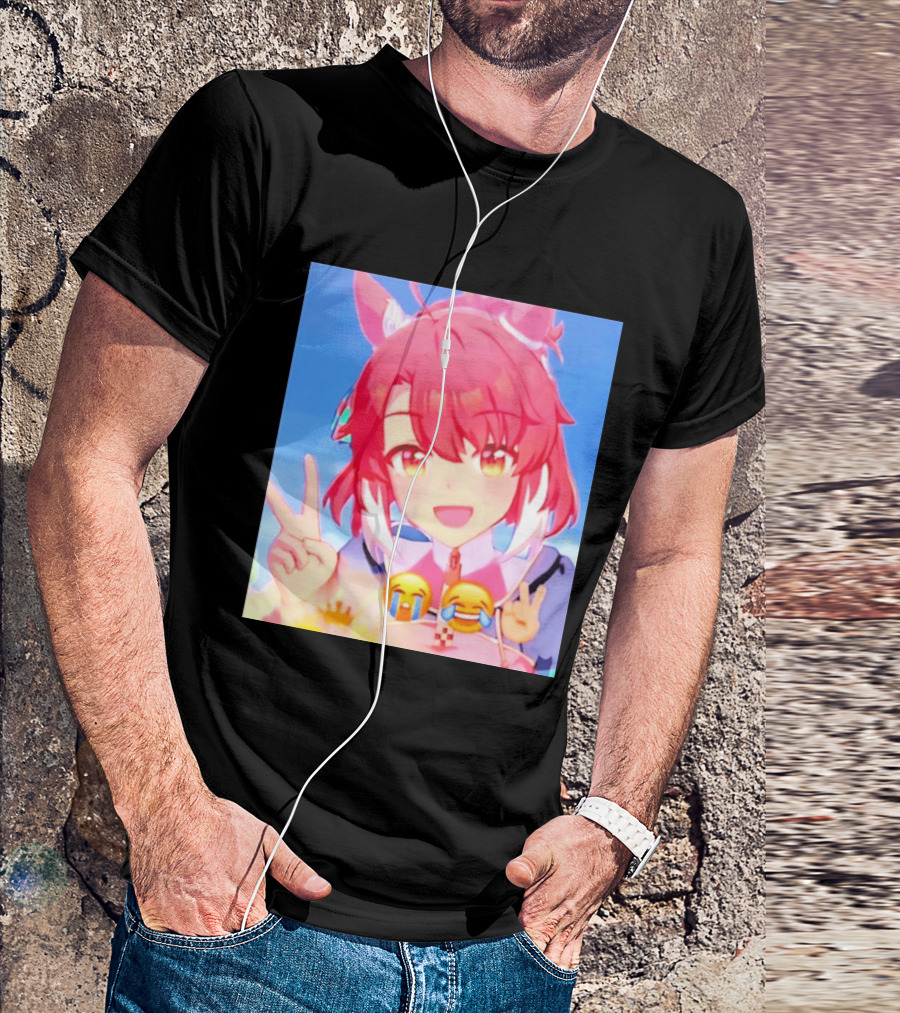 Happy Birthday Dantsu Flame 2026 Anime Character Peace Emoji T-Shirt