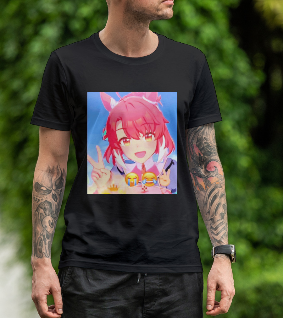 Happy Birthday Dantsu Flame 2026 Anime Character Peace Emoji T-Shirt