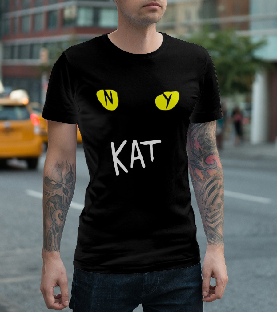 New York NY KAT Cat Eyes Karl Anthony Towns Knicks T-Shirt