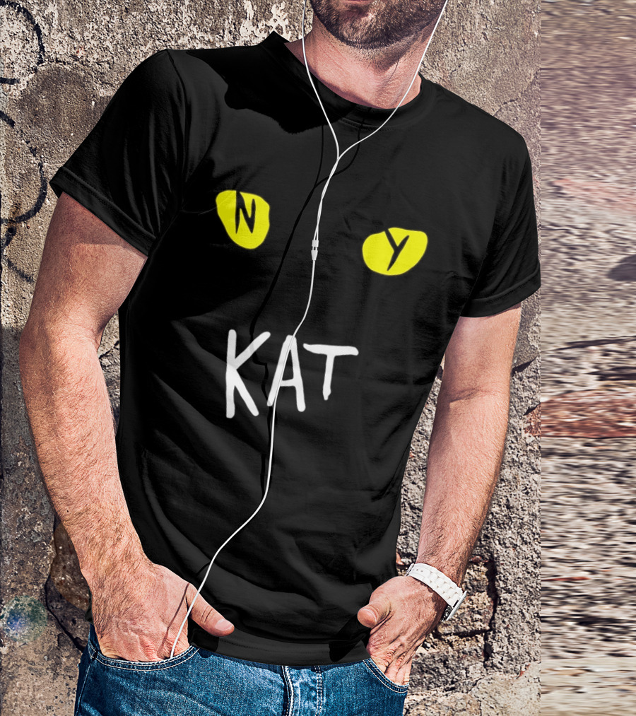 New York NY KAT Cat Eyes Karl Anthony Towns Knicks T-Shirt