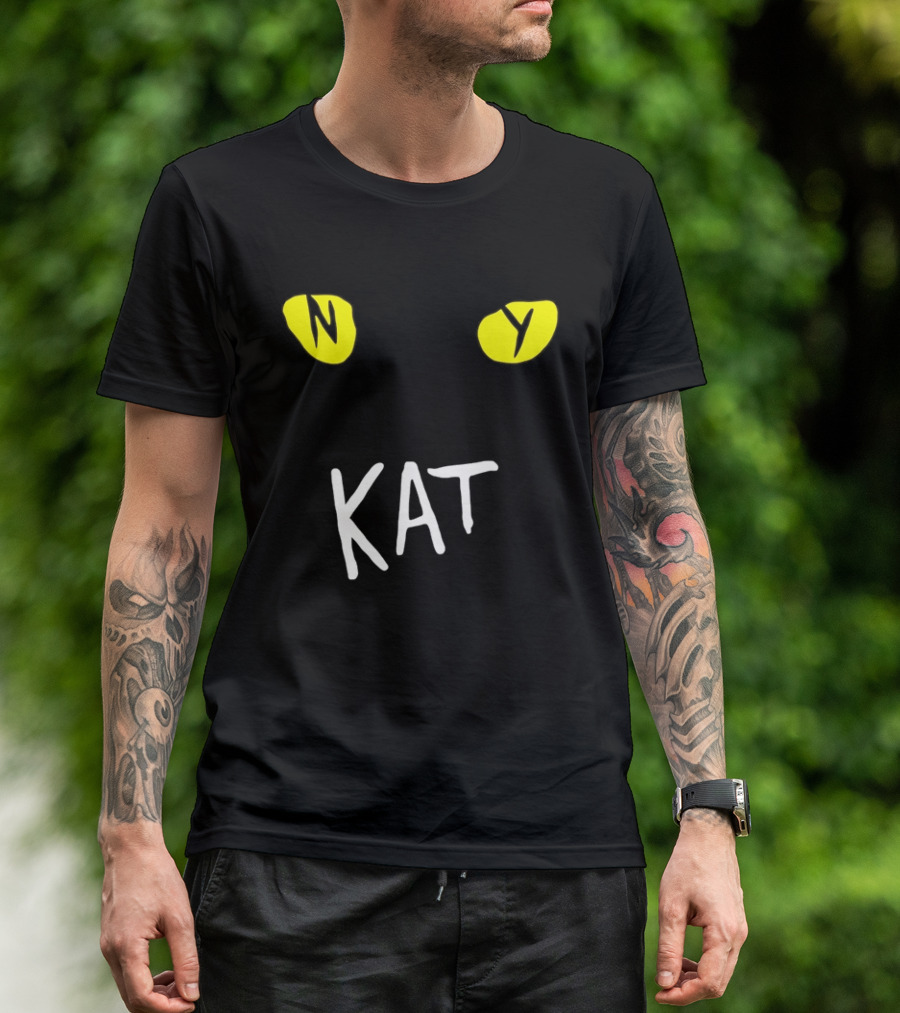 New York NY KAT Cat Eyes Karl Anthony Towns Knicks T-Shirt