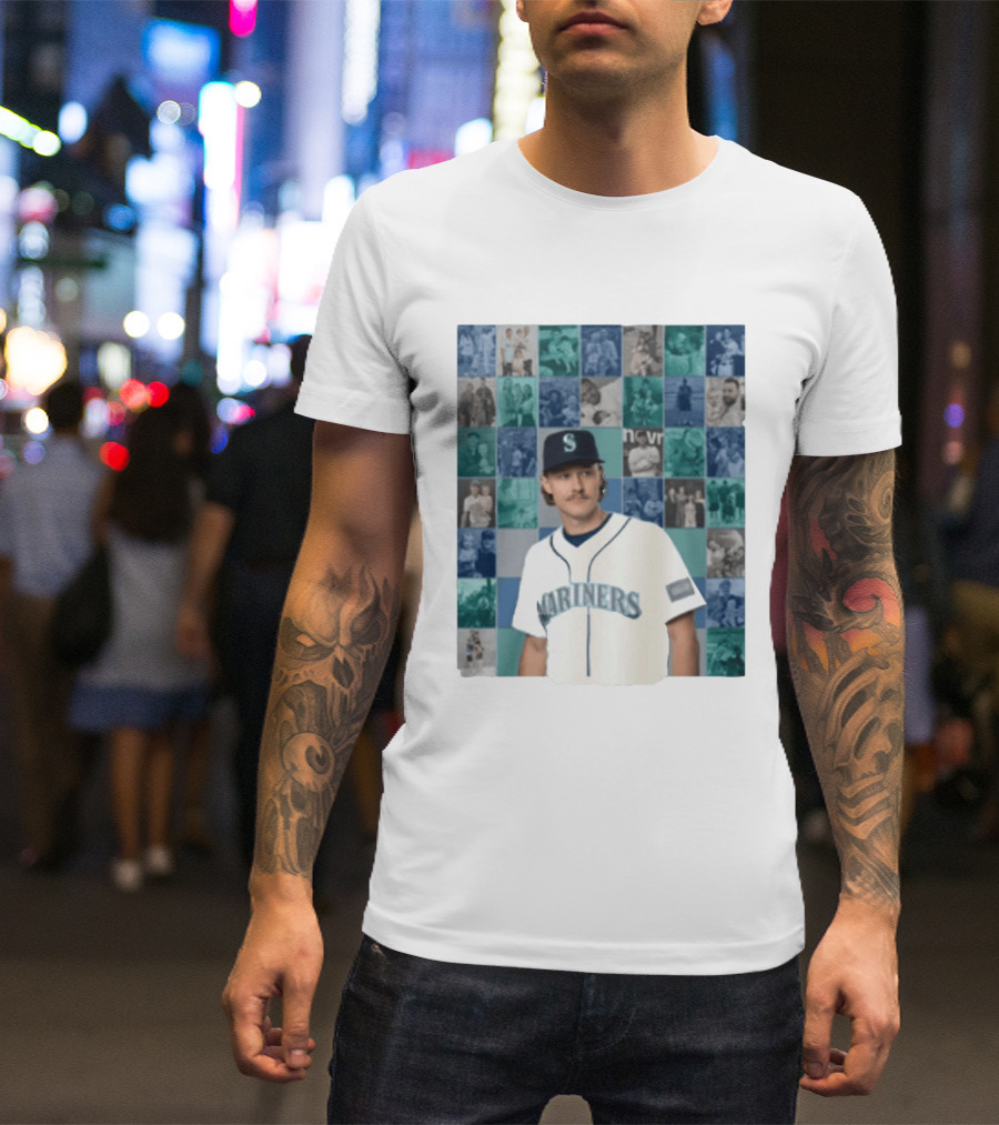 Bryce Miller Seattle Mariners 2026 Dad Era Baseball T-Shirt