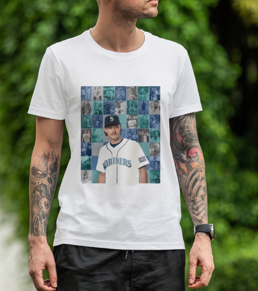 Bryce Miller Seattle Mariners 2026 Dad Era Baseball T-Shirt