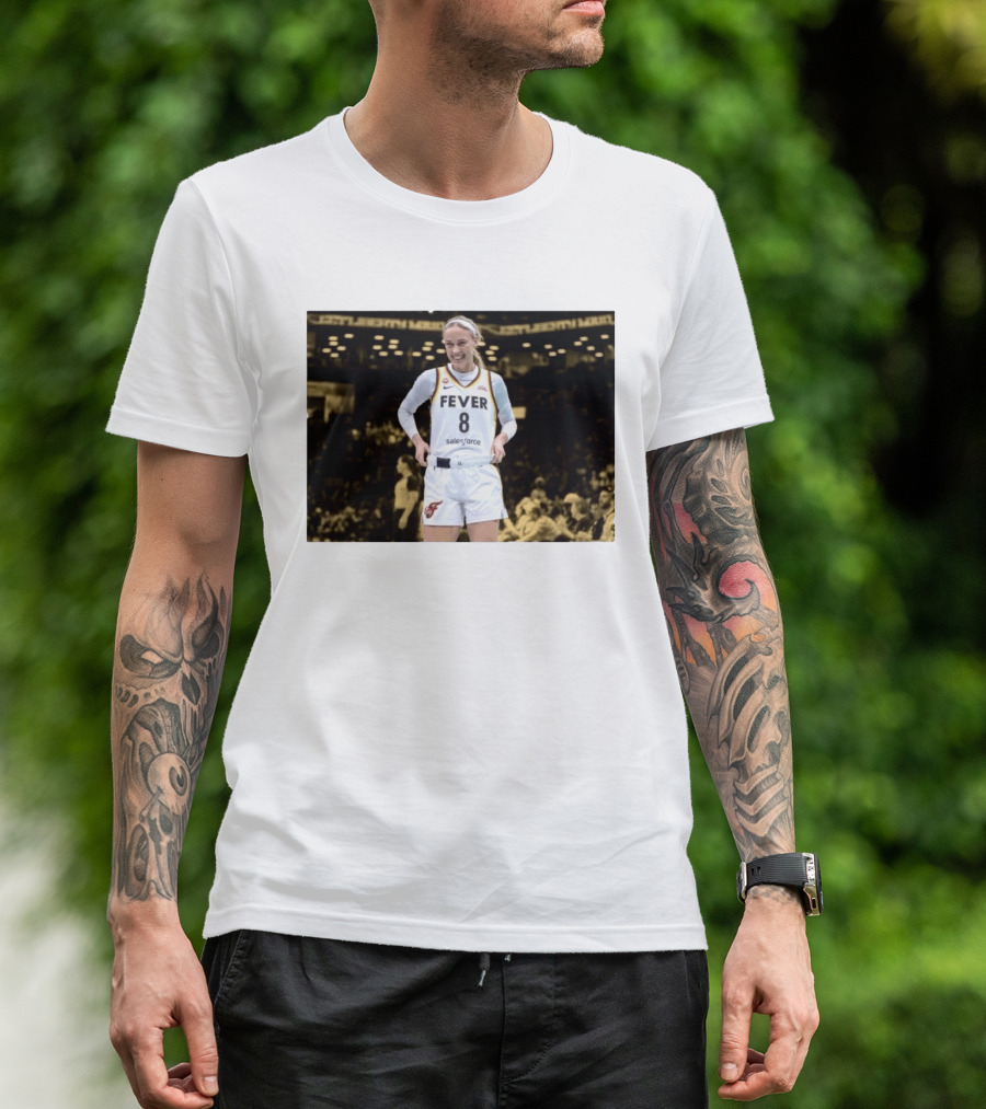 Indiana Fever Basketball Sophie's Favorite Knicks Player NBA Title Pursuit T-Shirt