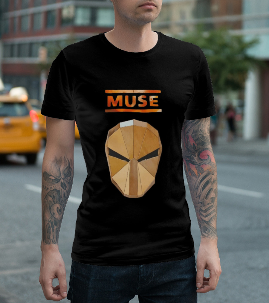 Muse Will Of The People World Tour Mask T-Shirt