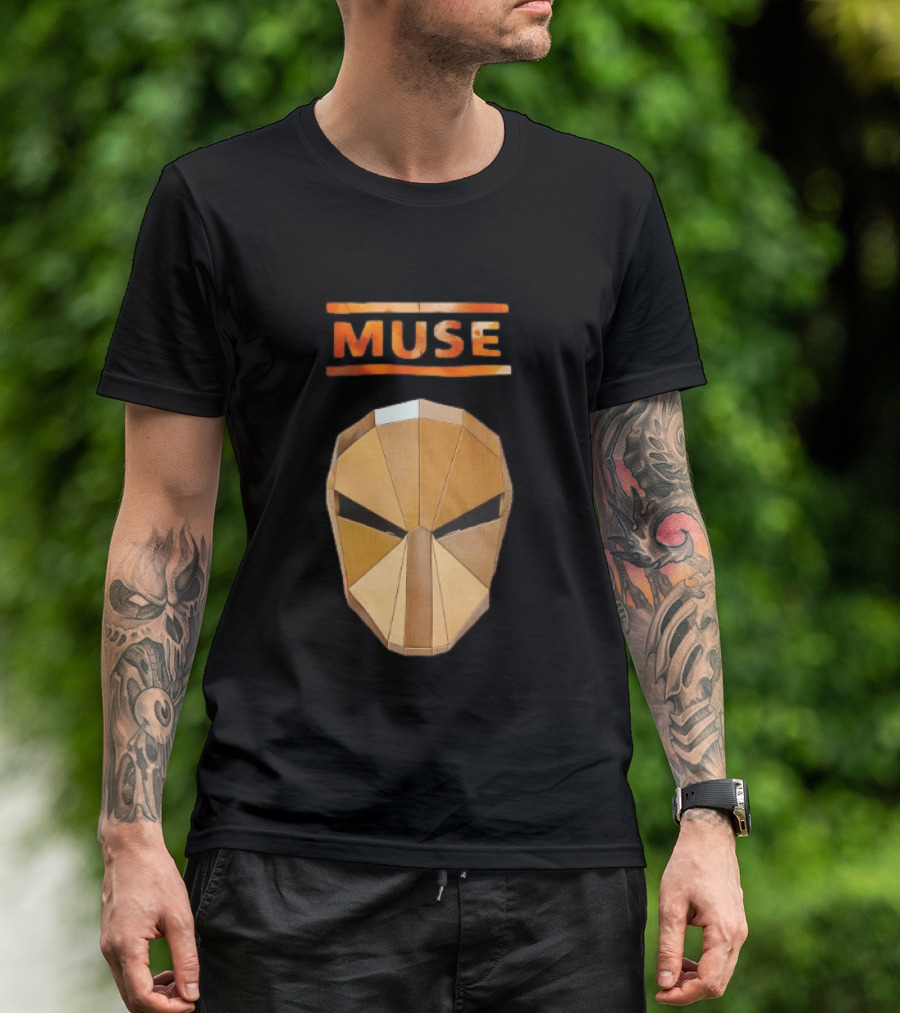 Muse Will Of The People World Tour Mask T-Shirt