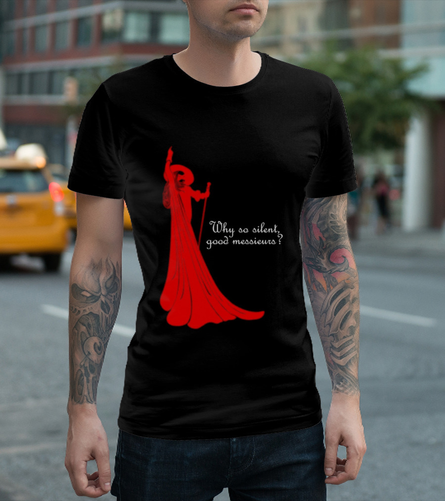 Phantom Why So Silent Good Messieurs Red T-Shirt