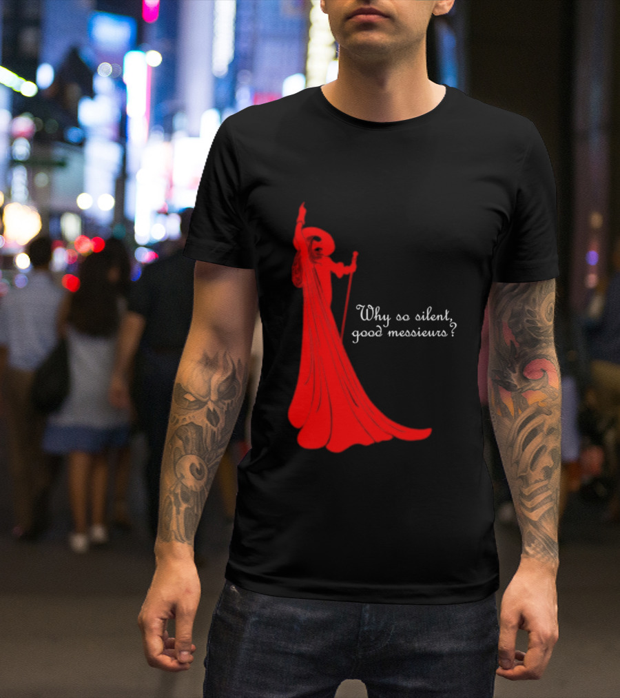 Phantom Why So Silent Good Messieurs Red T-Shirt