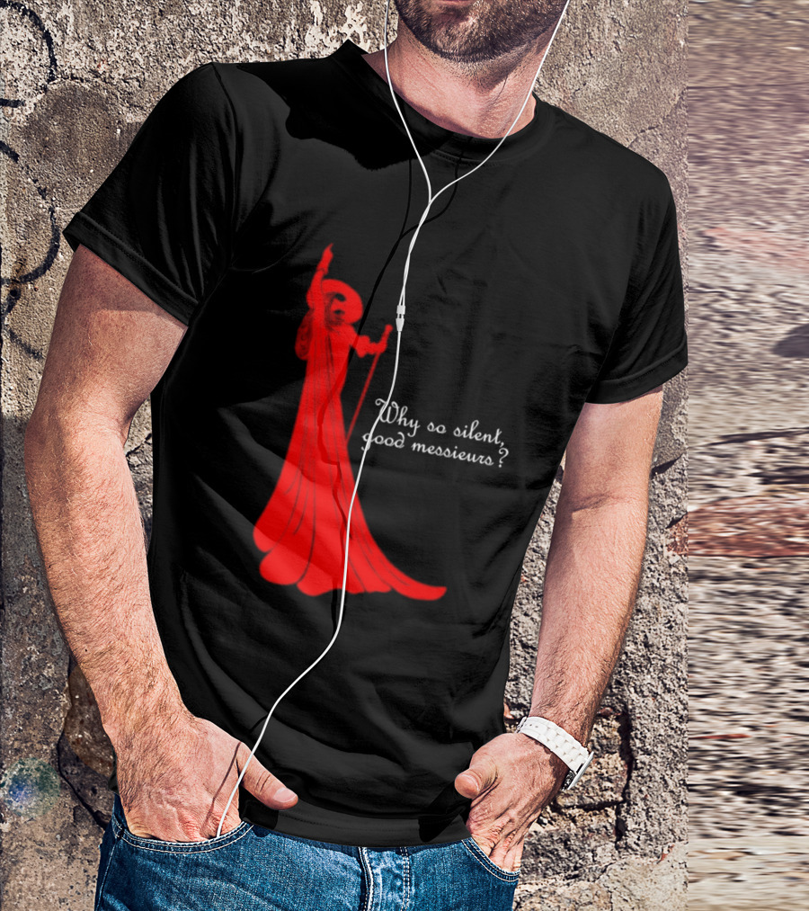 Phantom Why So Silent Good Messieurs Red T-Shirt