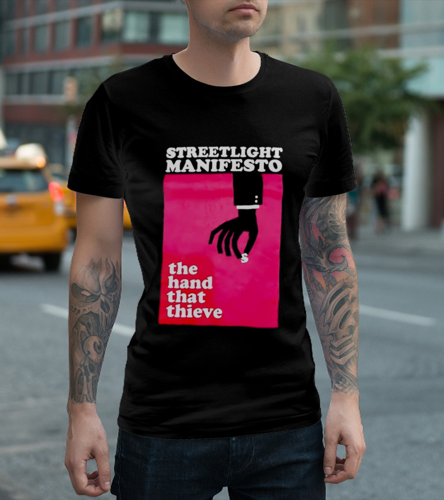 Streetlight Manifesto The Hand That Thieve Album Cover T-Shirt