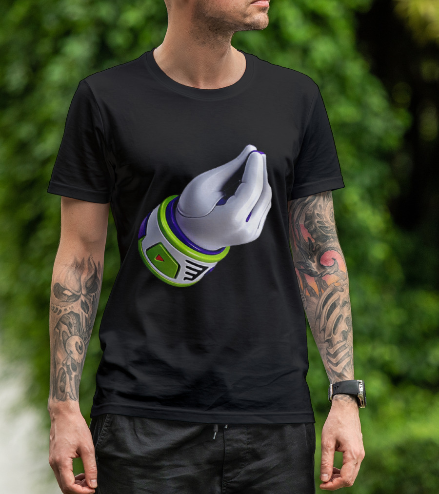 Buzz Lightyear Toy Story Ma Che Vuoi Hand Gesture T-Shirt