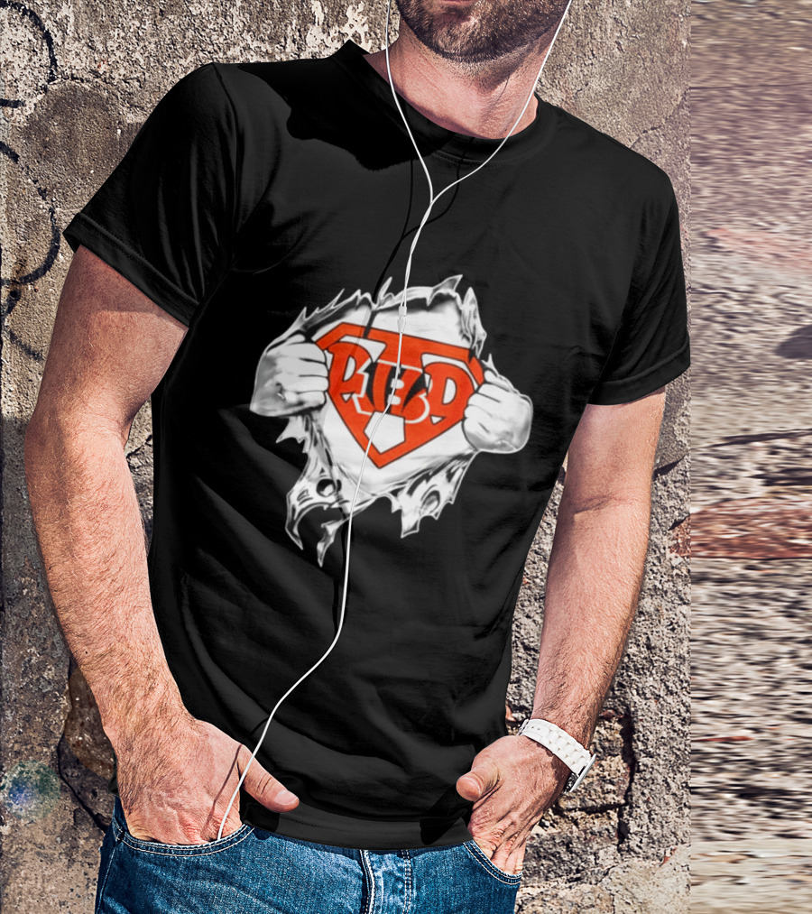 Cincinnati Reds Baseball MLB Super Dad Father's Day Hero Fan T-Shirt