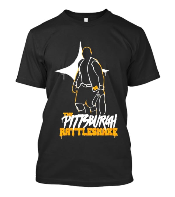 Steve Austin Pittsburgh Steelers The Pittsburgh Rattlesnake 98 T-Shirt