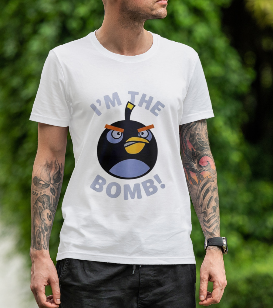 Angry Birds I'm The Bomb Character Face T-Shirt