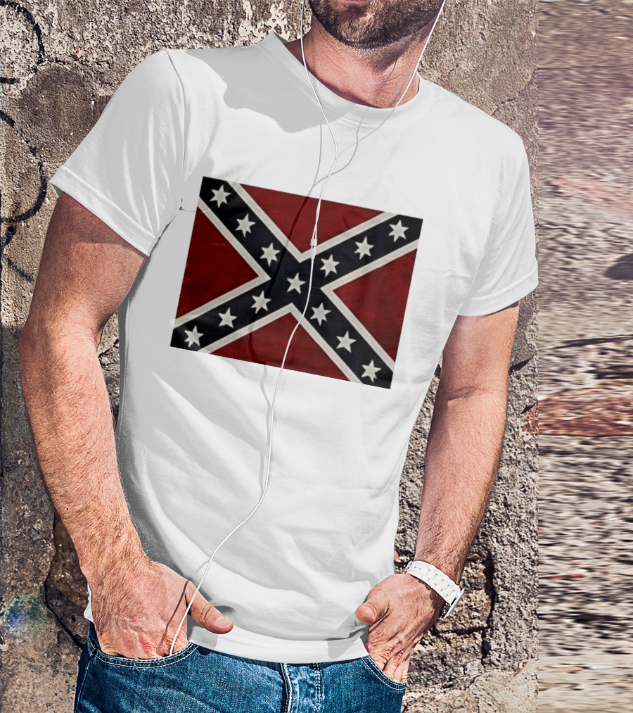 Mark Lee Confederate Rebel Flag T-Shirt