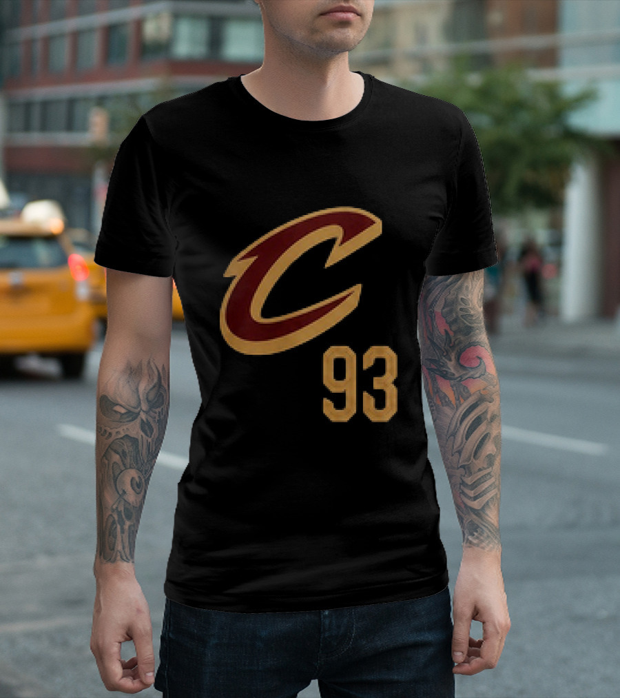 Cleveland Cavaliers Jelly Roll 93 Black Edition T-Shirt