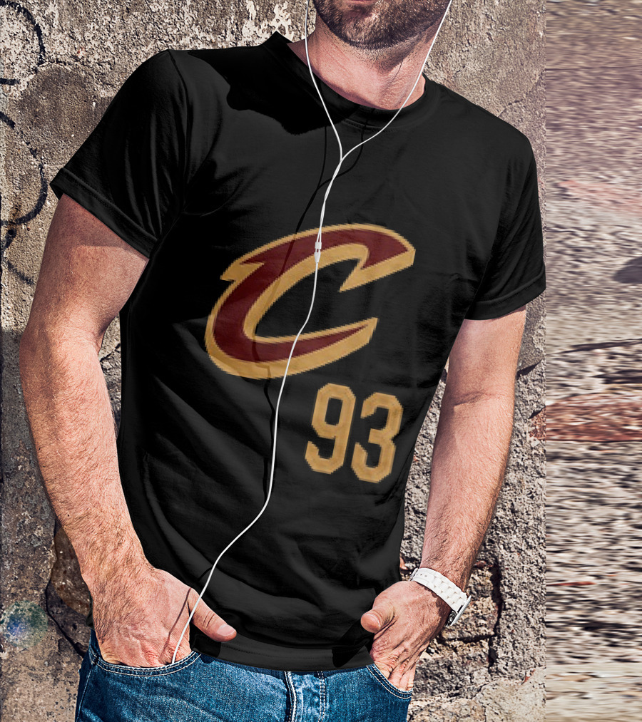 Cleveland Cavaliers Jelly Roll 93 Black Edition T-Shirt