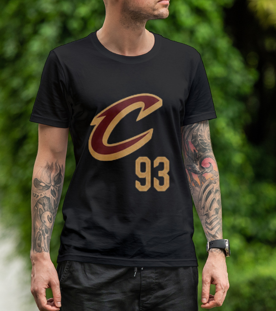 Cleveland Cavaliers Jelly Roll 93 Black Edition T-Shirt